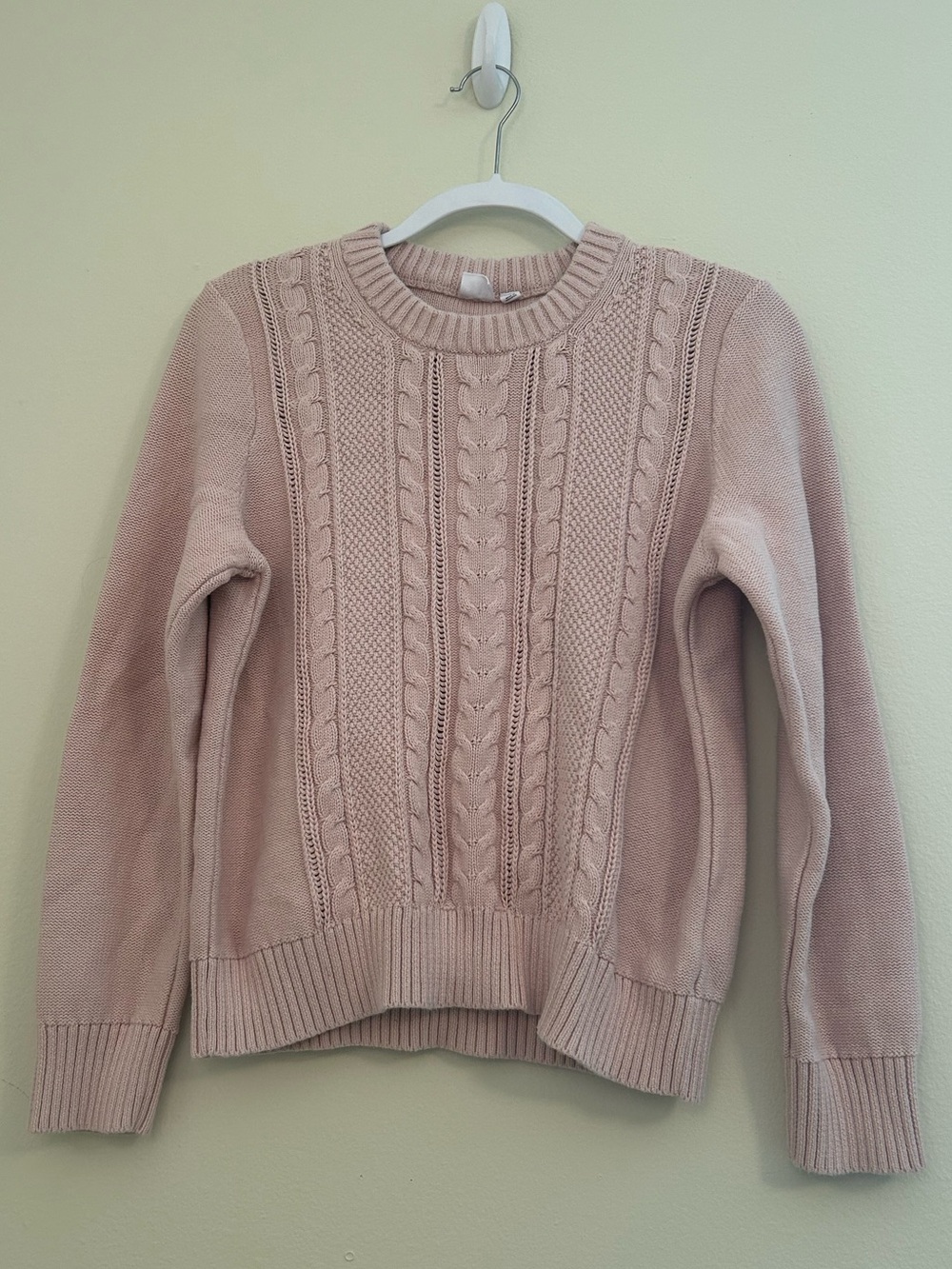 Gap 100% Cotton Cable Crewneck Sweater
